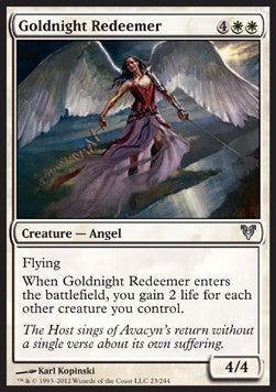 Goldnight Redeemer⁣ - Avacyn Restored⁣ (Uncommon)⁣ [23]