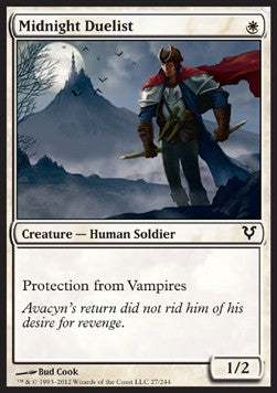 Midnight Duelist⁣ - Avacyn Restored⁣ (Common)⁣ [27]