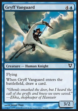 Gryff Vanguard⁣ - Avacyn Restored⁣ (Common)⁣ [59]