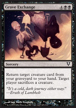 Grave Exchange⁣ - Avacyn Restored⁣ (Common)⁣ [105]