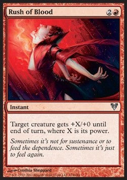 Rush of Blood⁣ - Avacyn Restored⁣ (Uncommon)⁣ [154]
