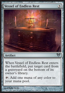 Vessel of Endless Rest⁣ - Avacyn Restored⁣ (Uncommon)⁣ [224]