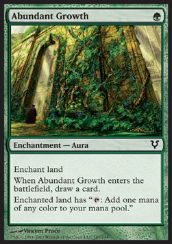 Abundant Growth⁣ - Avacyn Restored⁣ (Common)⁣ [167]