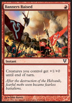 Banners Raised⁣ - Avacyn Restored⁣ (Common)⁣ [127]