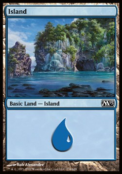 Island (V.1)⁣ - Magic 2013⁣ (Land)⁣ [234]