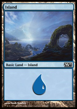 Island (V.2)⁣ - Magic 2013⁣ (Land)⁣ [235]