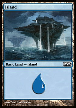 Island (V.4)⁣ - Magic 2013⁣ (Land)⁣ [237]