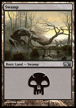 Swamp (V.1)⁣ - Magic 2013⁣ (Land)⁣ [238]