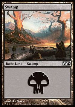 Swamp (V.2)⁣ - Magic 2013⁣ (Land)⁣ [239]