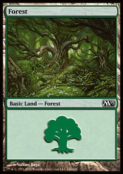 Forest (V.1)⁣ - Magic 2013⁣ (Land)⁣ [246]
