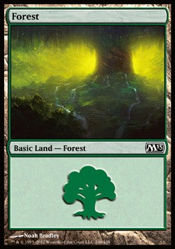 Forest (V.3)⁣ - Magic 2013⁣ (Land)⁣ [248]