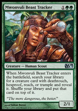 Mwonvuli Beast Tracker⁣ - Magic 2013⁣ (Uncommon)⁣ [177]
