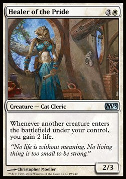 Healer of the Pride⁣ - Magic 2013⁣ (Uncommon)⁣ [19]