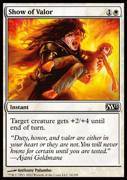 Show of Valor⁣ - Magic 2013⁣ (Common)⁣ [34]