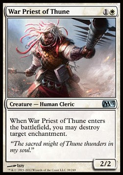 War Priest of Thune - Magic 2013 (Uncommon) [M13-39]