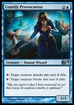Courtly Provocateur⁣ - Magic 2013⁣ (Uncommon)⁣ [46]