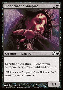 Bloodthrone Vampire⁣ - Magic 2013⁣ (Common)⁣ [83]