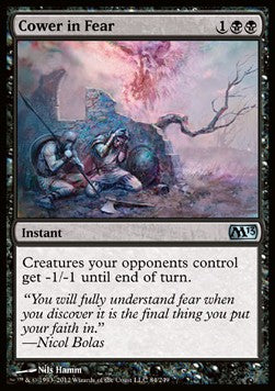 Cower in Fear⁣ - Magic 2013⁣ (Uncommon)⁣ [84]