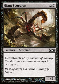 Giant Scorpion⁣ - Magic 2013⁣ (Common)⁣ [94]
