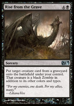 Rise from the Grave - Magic 2013 (Uncommon) [M13-107]
