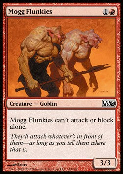 Mogg Flunkies⁣ - Magic 2013⁣ (Common)⁣ [143]