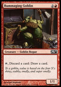 Rummaging Goblin⁣ - Magic 2013⁣ (Common)⁣ [146]