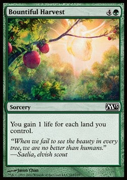 Bountiful Harvest⁣ - Magic 2013⁣ (Common)⁣ [163]