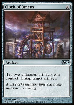 Clock of Omens⁣ - Magic 2013⁣ (Uncommon)⁣ [202]