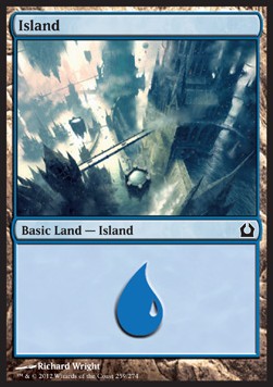 Island (V.5)⁣ - Return to Ravnica⁣ (Land)⁣ [259]