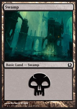 Swamp (V.4)⁣ - Return to Ravnica⁣ (Land)⁣ [263]