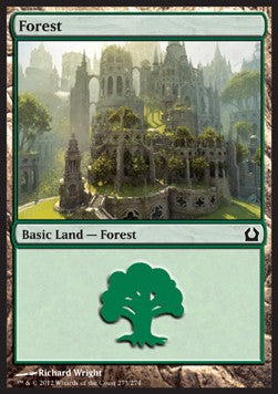 Forest (V.4)⁣ - Return to Ravnica⁣ (Land)⁣ [273]