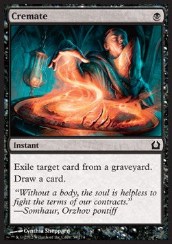 Cremate⁣ - Return to Ravnica⁣ (Common)⁣ [59]