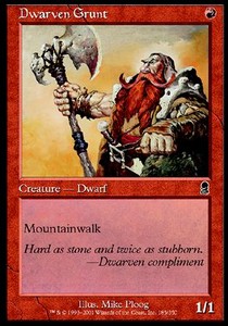 Dwarven Grunt⁣ - Odyssey⁣ (Common)⁣ [185]