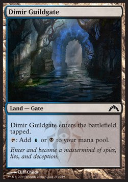 Dimir Guildgate⁣ - Gatecrash⁣ (Common)⁣ [241]