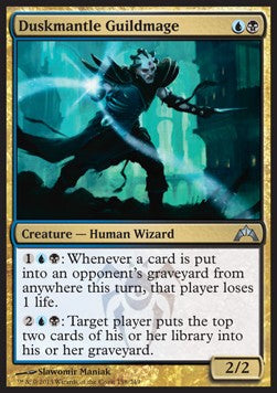 Duskmantle Guildmage - Gatecrash (Uncommon) [GTC-158]