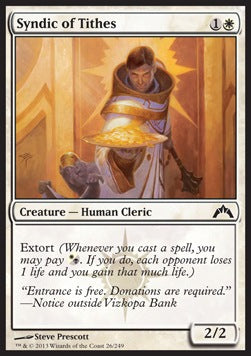 Syndic of Tithes⁣ - Gatecrash⁣ (Common)⁣ [26]
