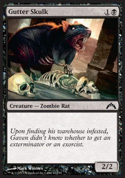 Gutter Skulk⁣ - Gatecrash⁣ (Common)⁣ [67]