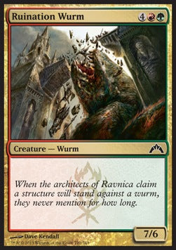 Ruination Wurm⁣ - Gatecrash⁣ (Common)⁣ [192]