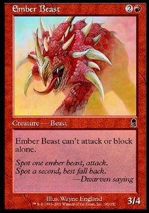 Ember Beast⁣ - Odyssey⁣ (Common)⁣ [190]