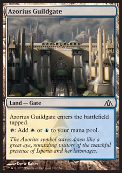 Azorius Guildgate⁣ - Dragon's Maze⁣ (Common)⁣ [146]