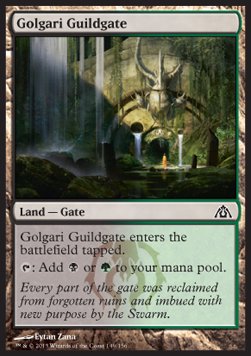Golgari Guildgate⁣ - Dragon's Maze⁣ (Common)⁣ [149]