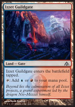 Izzet Guildgate⁣ - Dragon's Maze⁣ (Common)⁣ [151]