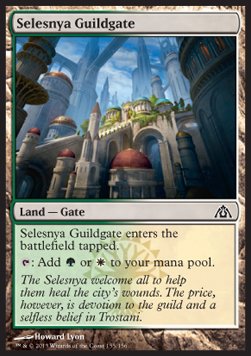 Selesnya Guildgate⁣ - Dragon's Maze⁣ (Common)⁣ [155]