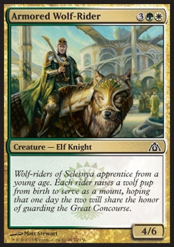 Armored Wolf-Rider⁣ - Dragon's Maze⁣ (Common)⁣ [52]