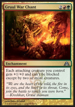 Gruul War Chant⁣ - Dragon's Maze⁣ (Uncommon)⁣ [75]