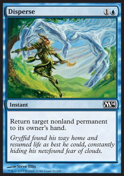 Disperse - Magic 2014 (Common) [M14-51]