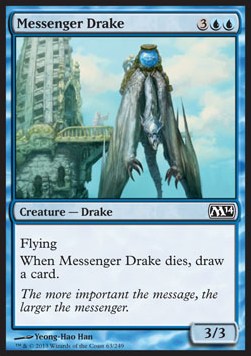 Messenger Drake - Magic 2014 (Common) [M14-63]
