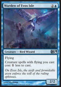 Warden of Evos Isle - Magic 2014 (Uncommon) [M14-79]
