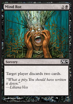 Mind Rot - Magic 2014 (Common) [M14-106]