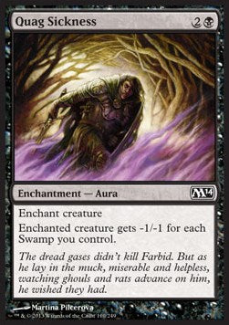 Quag Sickness - Magic 2014 (Common) [M14-110]